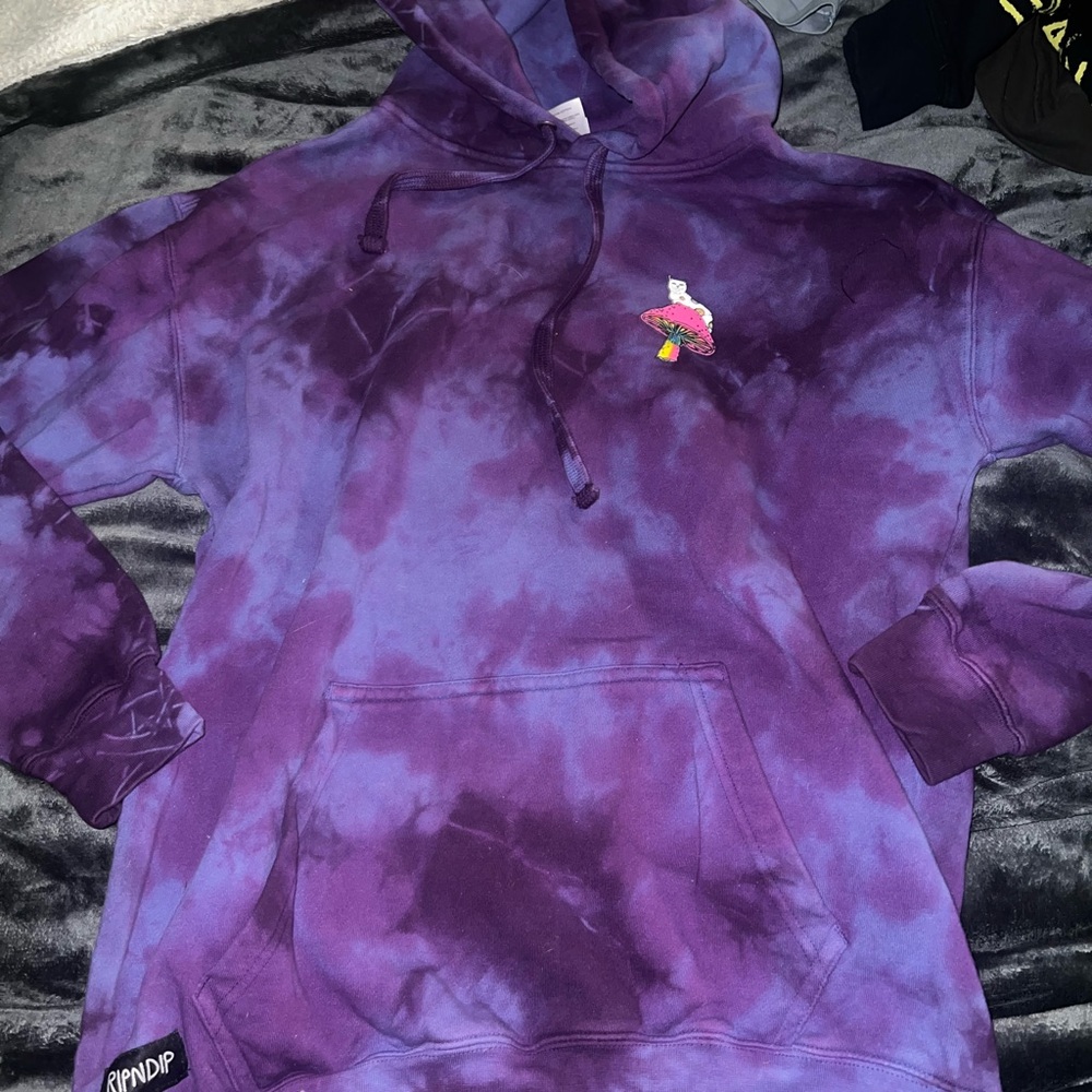 Ripndip Purple Hoodie with Unique Design